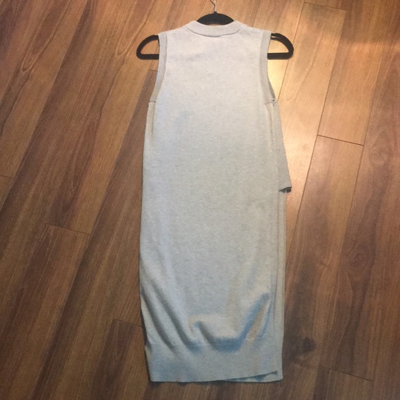 Wilfred Sleeveless Grey Sweater Dress - Picture 3 of 7